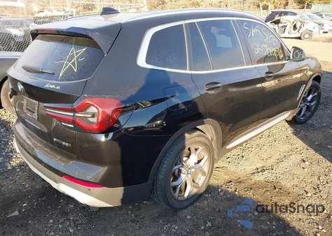 2022 BMW X3 Sdrive30I from USA, damaged, VIN 5UX43DP08N9K71492